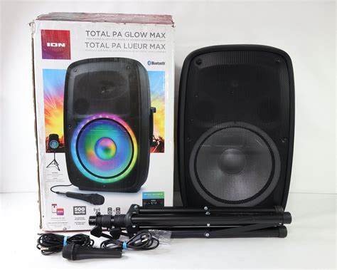 Ion Total Pa Glow Max High Power Bluetooth Speaker Totalpaglowmaxxna