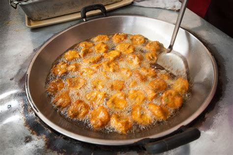 Deep Frying Fish Cake Stock Photos Free Royalty Free Stock Photos