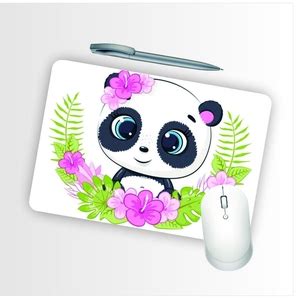 Mouse Pad Emborrachado Personalizado Panda Leroy Merlin