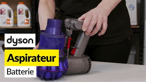 Comment Remplacer La Batterie Sur Un Aspirateur Balai Dyson Youtube