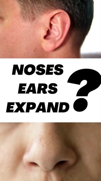 Our Noses And Ears Continue To Grow 😢 Nose Ear Grow Shorts Viral