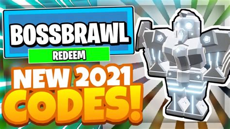 2021 All New Secret Op Codes Roblox Boss Brawl Codes Youtube