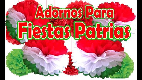 Manualidades Diy Adorno Para Fiestas Patrias De Septiembre