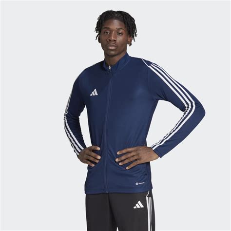 Adidas Men S Tiro League Training Soccer Jacket Blue Free