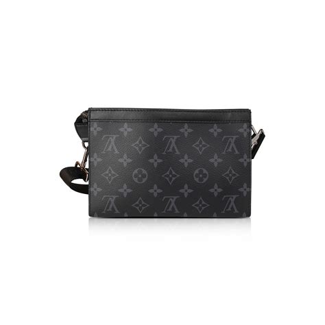 Louis Vuitton 2022 Monogram Eclipse Gaston Wearable Wallet W Box