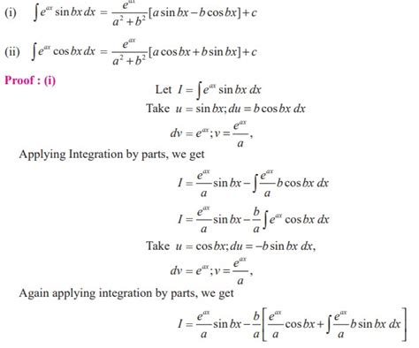 Integration Rules E Ax