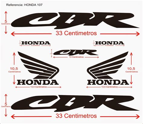 Pegamax Adhesivos Para Motos Adhesivos Honda Cbr Logo Cbr