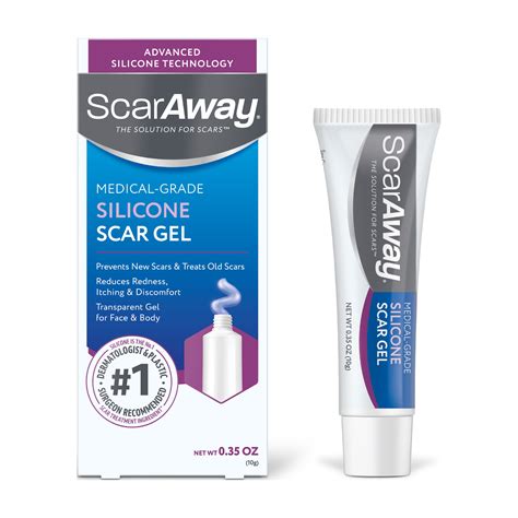 Scar Advanced Scar Gel Medical Grade Silicone Scar Gel For Surgical Scars For Face Scar Gel