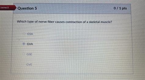 Solved Which functional type of nerve fiber carries | Chegg.com