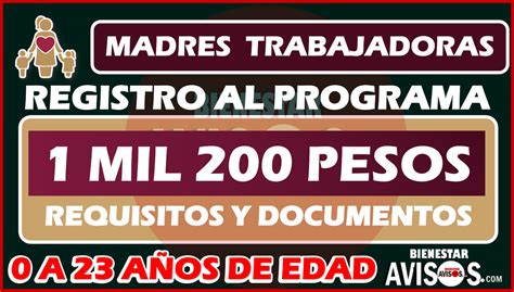 ≫ 15 Al 30 Octubre Registro Al Apoyo Madres Trabajadora 2022 🔴【 Enero