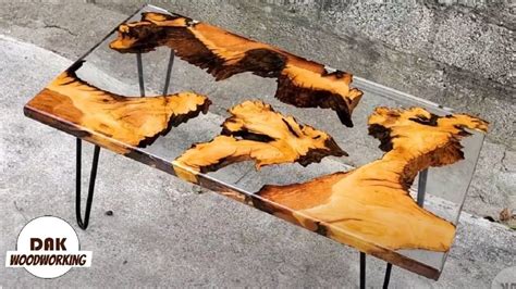 Epoxy Resin Table Art Wood Projects Dak Woodworking Umifaniオーダーメイド家具製作所