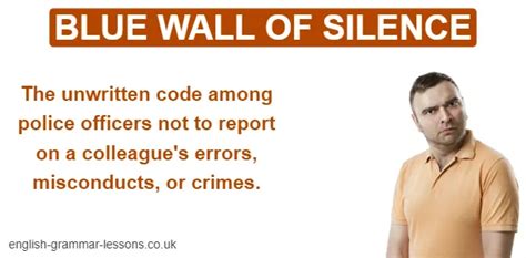 Blue Wall Of Silence