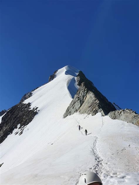 Piz Bernina M Aktuelle Verh Ltnisse Vom Auf Der Route