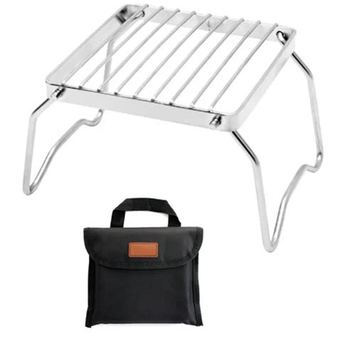 Grill De Barbecue Pliant Robuste Pour Cuisine Ext Rieure Support En