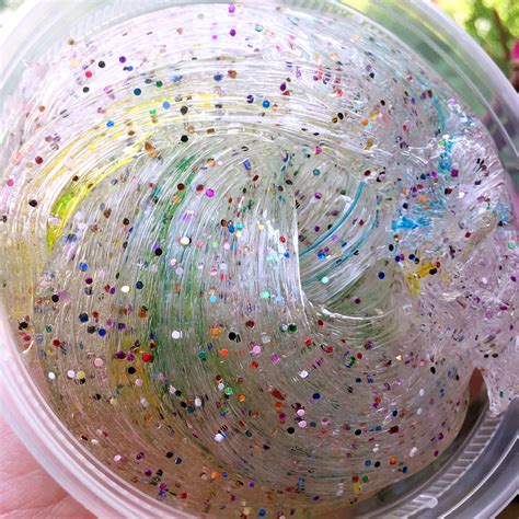 Rainbow Super Glittery Slime | Etsy