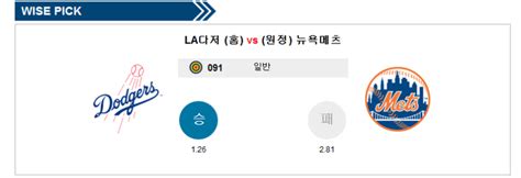 스포츠분석 5월31일 La다저스vs뉴욕메츠 Mlb 메이저리그 야구분석 류현진경기 네이버 블로그