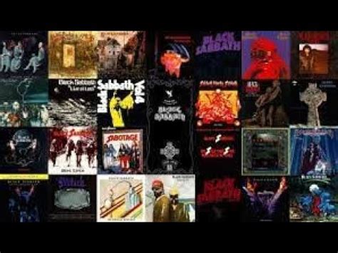 Black Sabbath Albums Ranked YouTube