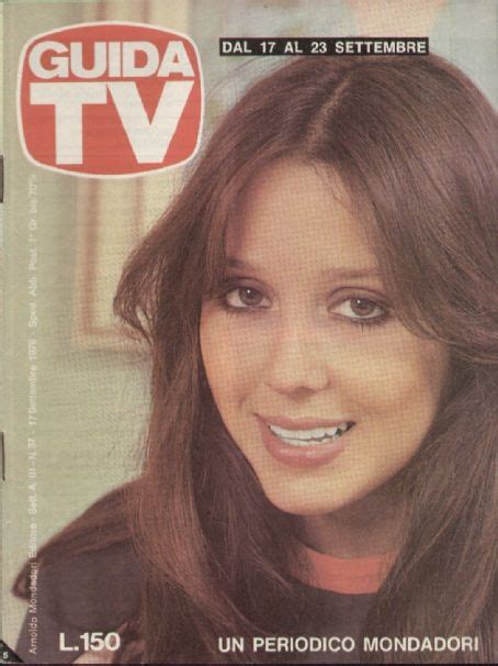 Sabina Ciuffini Guida Tv Magazine 17 September 1978 Cover Photo Italy