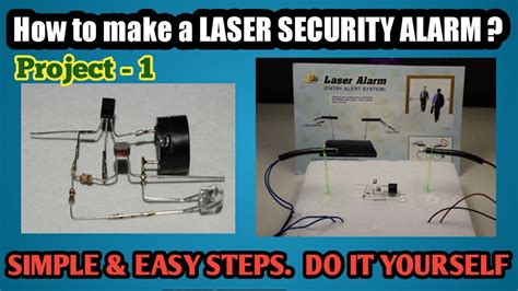 Diy Laser Light Security How To Make A Laser Security Alarm Project