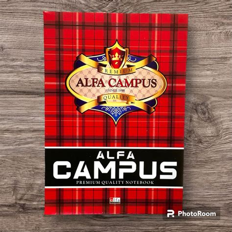 Jual Buku Tulis Boxy 50 Lembar Alfa Campus Tiara Campus Ukuran