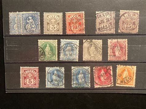 Petit Lot Timbres Ch Anciens Kaufen Auf Ricardo