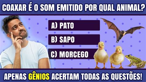 Quiz De Conhecimentos Gerais Variedades E Curiosidades Youtube