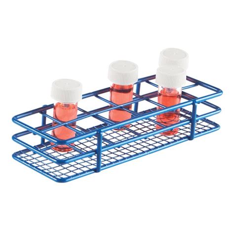 Heathrow Coated Wire Tube Rack Mm X Format Blue Lab