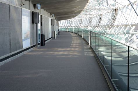 Paris Airport Refitted With Striking Up And Strands Carpet Tiles