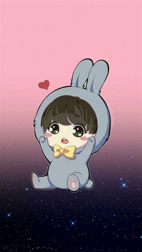 1 Jungkook Chibi Bts Drawing Hd Phone Wallpaper Pxfuel