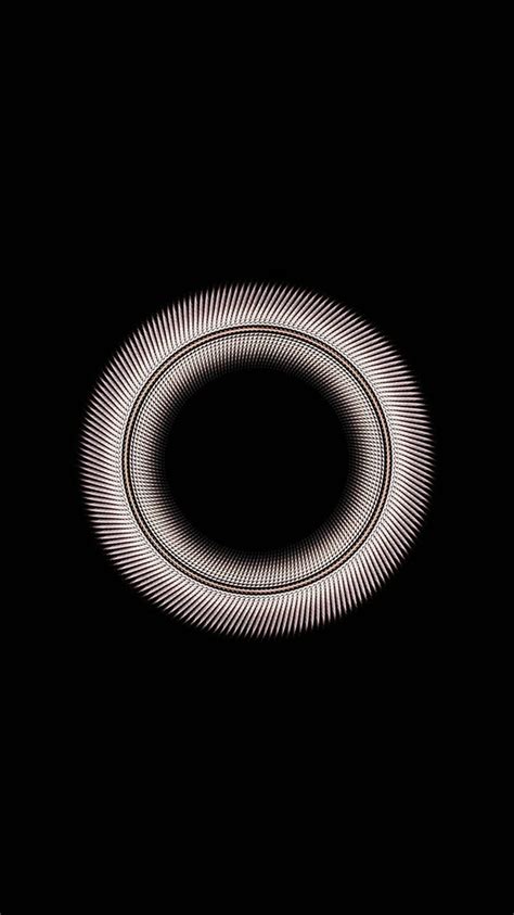 Latest Circle IPhone 8 Black And White Circle HD Phone Wallpaper Pxfuel