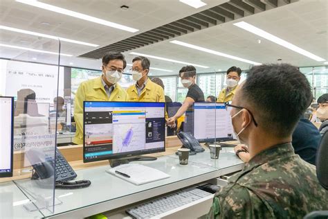 경기도 멀티미디어 자료실 태풍 힌남노 대응 상황 점검