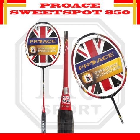 Jual Raket Original Pro Ace Sweetspot Bonus Komplit Badminton