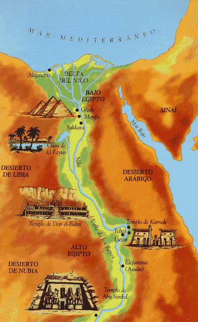 Mapas del Río Nilo Guía Blog Egipto