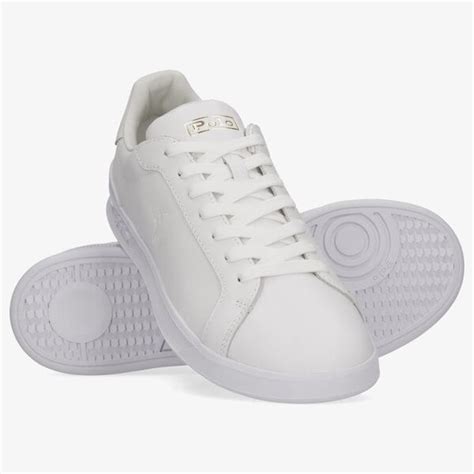 Polo Rl Hrt Ct Ii Sneakers High Top Lace Kolor Bia Y