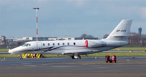 Ce680 | SP-OSA | AMS | 20210123 | Cessna 680 Citation Sovere… | Flickr