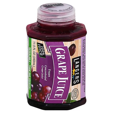 Langers Juice Frozen Concentrated Grape 115 Fl Oz Pavilions