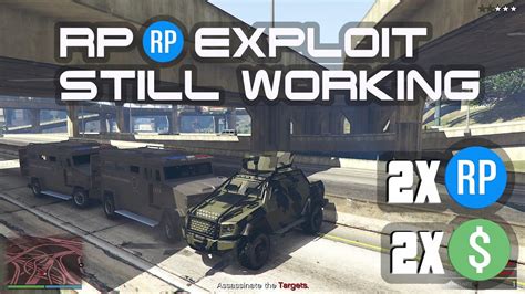 Fast Rank Up Rp Glitch Solo Gta Online Exploit Youtube