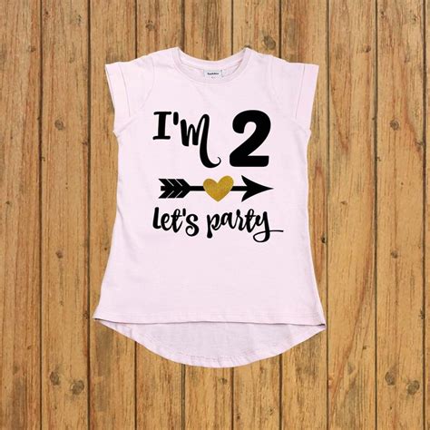 Second Birthday Outfit Girl 2nd Birthday Shirt 2nd Birthday Etsy