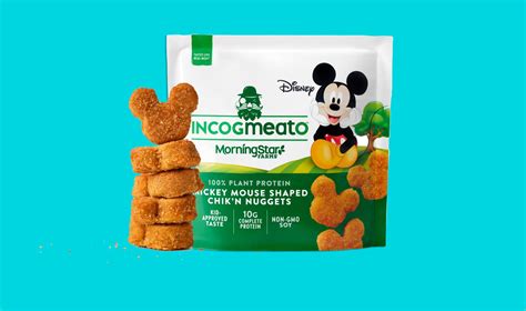 MorningStar Partners with Disney to Launch Vegan Mickey-Shaped Nuggets | VegNews