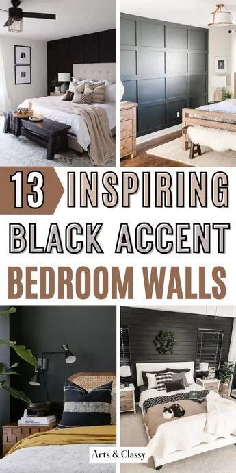 Daring Décor Transform Your Space with 13 Stunning Black Accent Wall