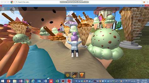 Playing Roblox In Cookie Swirl C World Youtube