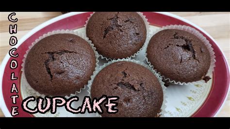 Chocolate Cupcake No Egg No Butter Oven And Pressure Cooker Method Eggless Chocolate