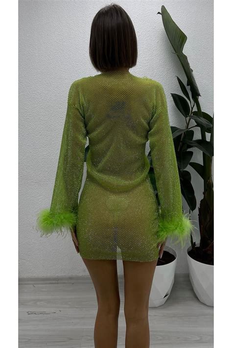 Bikini Mayokini Dünyası Disco Shine Elbise Fiyatı Yorumları Trendyol