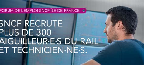 Forum De L Emploi Devenez Aiguilleure Du Rail Ou Technicienne De La