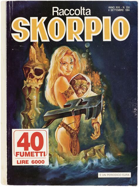 Hake S RACCOLTA SKORPIO 233 ITALIAN ANTHOLOGY MAGAZINE ORIGINAL ART