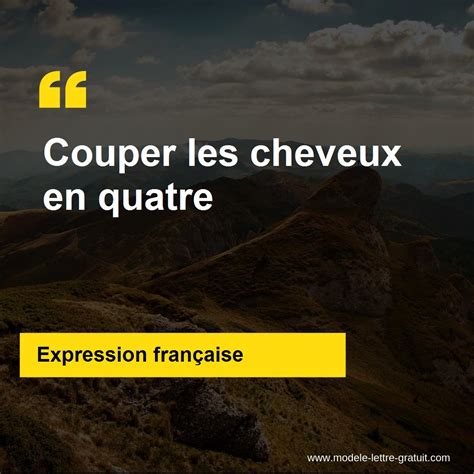 L Expression Couper Les Cheveux En Quatre Signification Et Origine