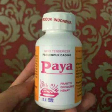 jual paya pengempuk daging shopee indonesia