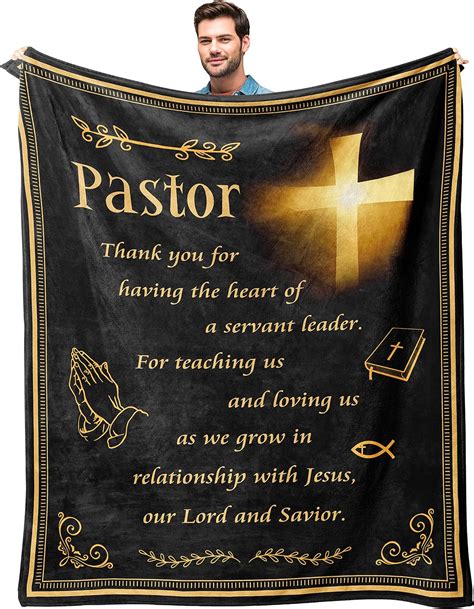 Kituzol Pastor Appreciation Ts Blanket 50x60 Unique