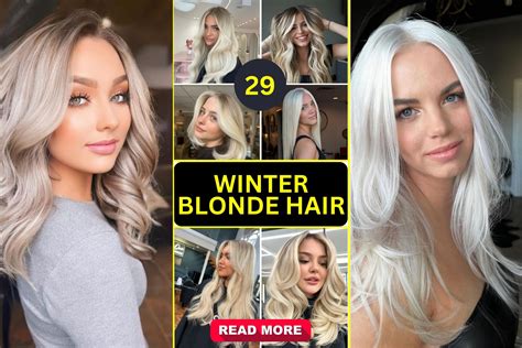 Winter Blonde Hair Inspiring Ideas For The Cold Season Divagaze