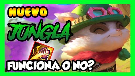 Nuevo Teemo Jungla C Mo Jugar Con Teemo Jungla S Gameplay